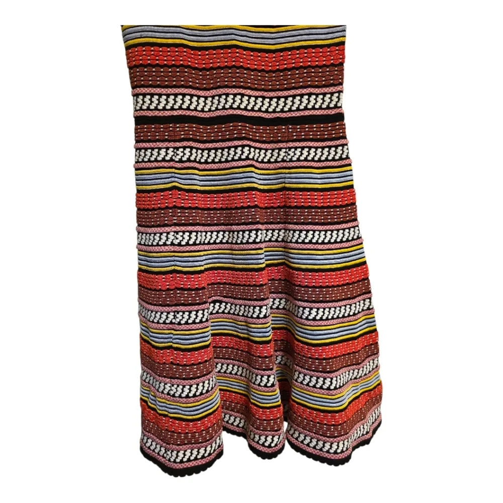 RONNY KOBO Fit & Flare Striped Knit Dress - Size‎ Small